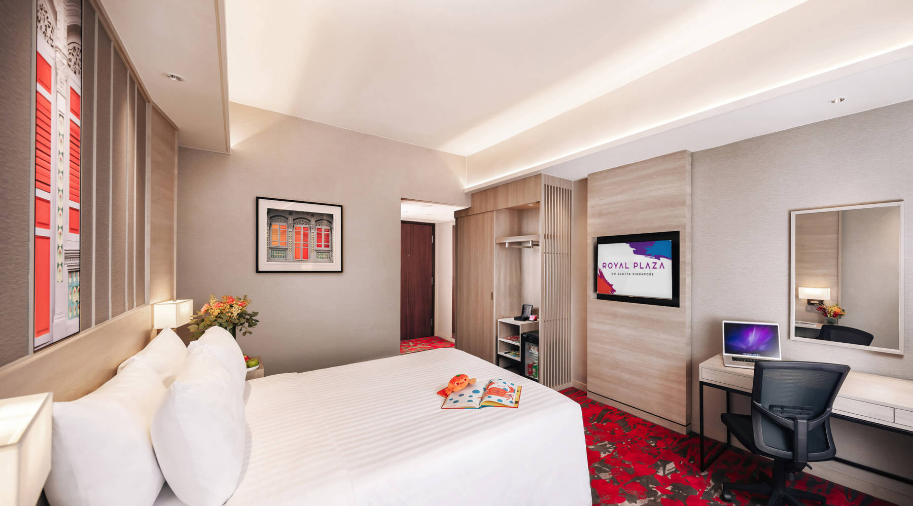 Rooms Deluxe Plus Room Singapore Hotel Royal Plaza On
